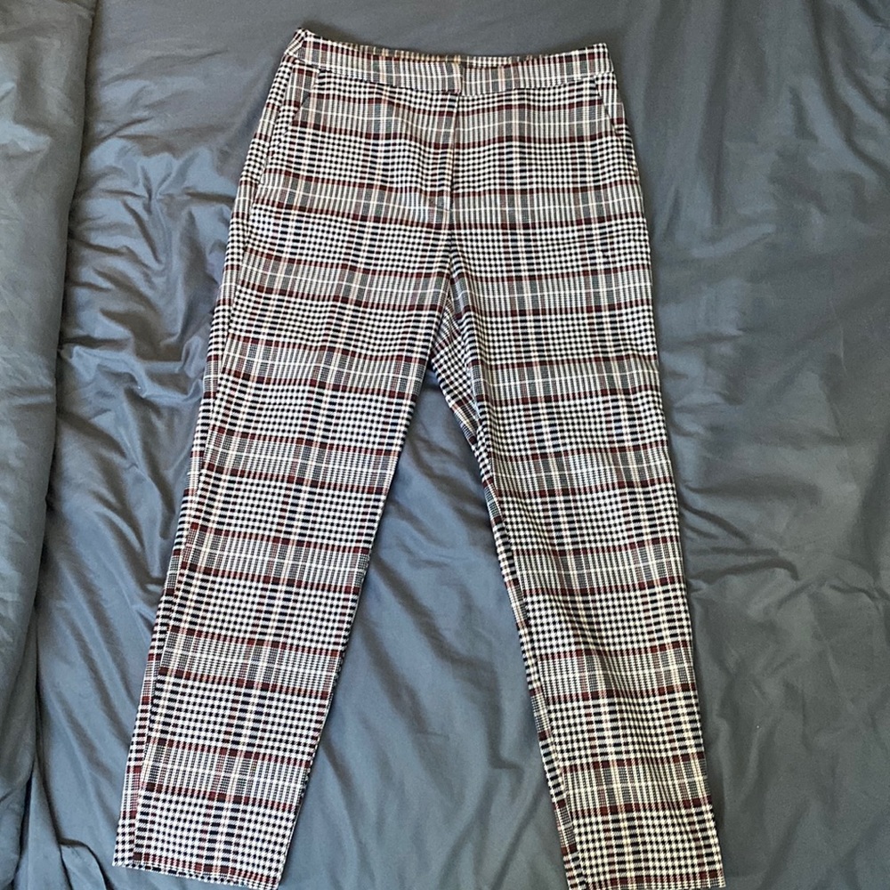 Plaid pants size 6